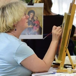 Warsztaty malowania ikony MB Gietrzwałdzkiej