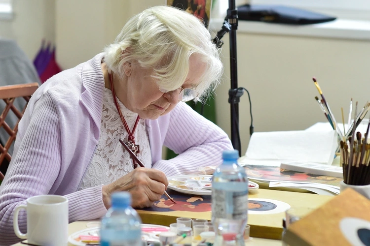 Warsztaty malowania ikony MB Gietrzwałdzkiej
