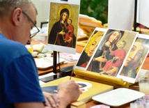 Warsztaty malowania ikony MB Gietrzwałdzkiej