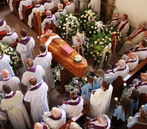 Tropie. Pogrzeb śp. bp. Władysława Bobowskiego