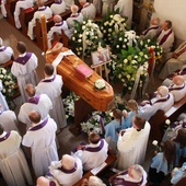 Tropie. Pogrzeb śp. bp. Władysława Bobowskiego