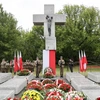 Uroczystości na Skwerze Wołyńskim w Warszawie