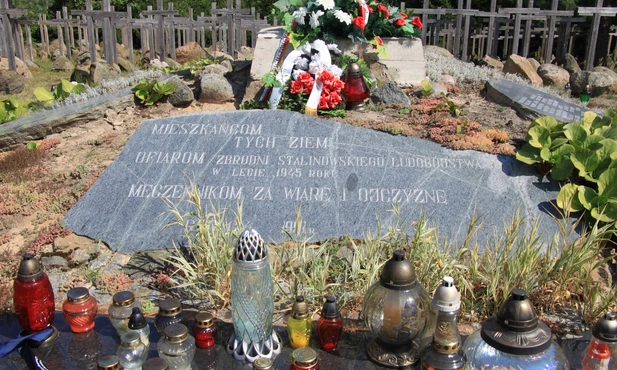 Ku pamięci ofiar obławy augustowskiej w Gibach