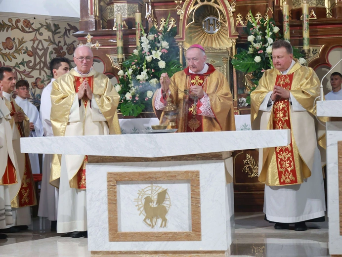 Konsekracja ołtarza w Przecławiu