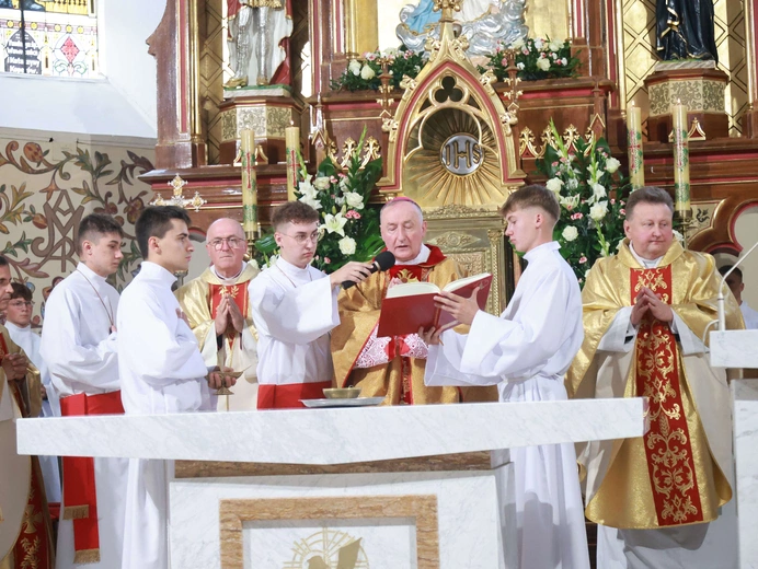 Konsekracja ołtarza w Przecławiu