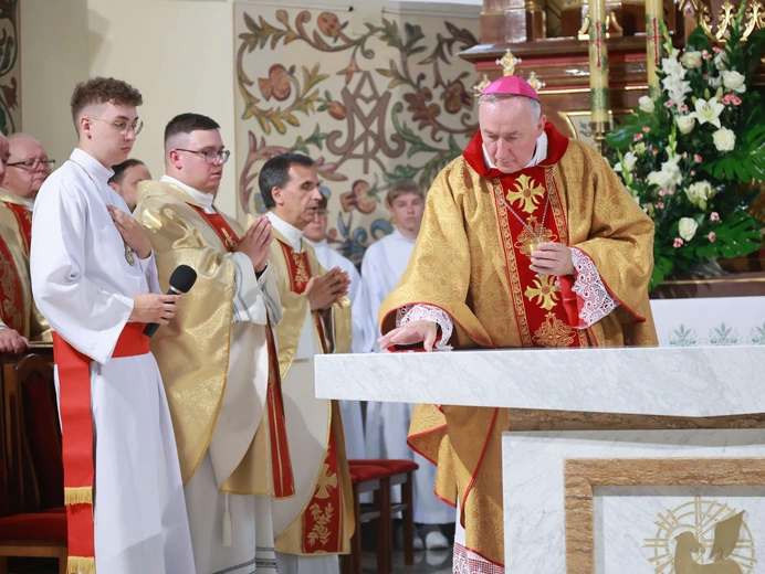 Konsekracja ołtarza w Przecławiu