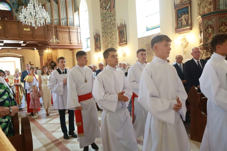 Konsekracja ołtarza w Przecławiu