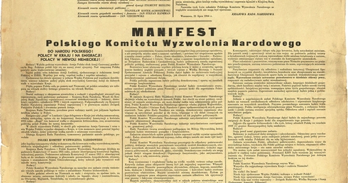 PKWN był narzędziem polityki ZSRR, zmierzającej do przejęcia kontroli nad Polską