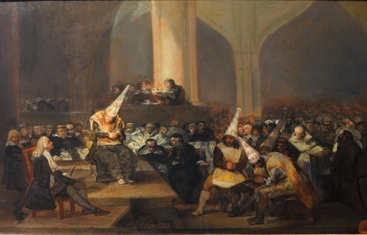 Goya był malarzem religijnym. Świadczą o tym jego obrazy