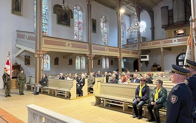 Msza św. w kościele pw. Najświętszego Serca Jezusowego w Słupsku.
