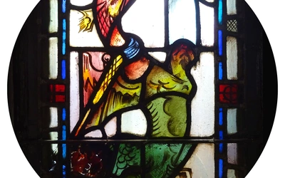 Smok z kaplicy w Domu Misyjnym Werbistów, Bytom.