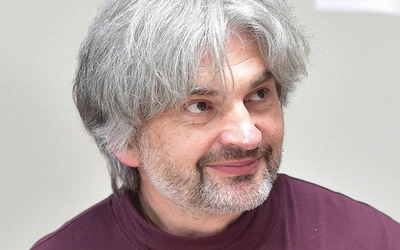  Krzysztof Cudo, współprowadzący spotkania warsztatowe.