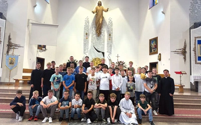 Przez kilka dni wspólnie odkrywali piękno służby Panu i bycia razem. 