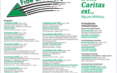 XIX Międzynarodowy Festiwal Twórczości Religijnej "Fide et Amore", 1 sierpnia-24 października