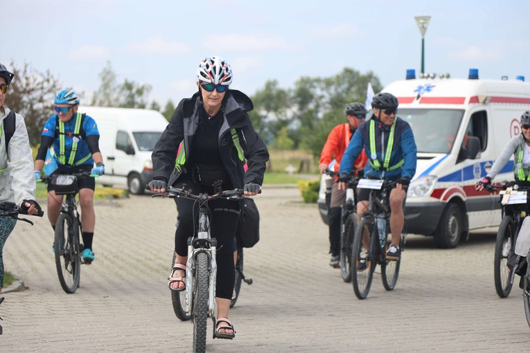 Rowerowa Pielgrzymka Tarnowska w drodze