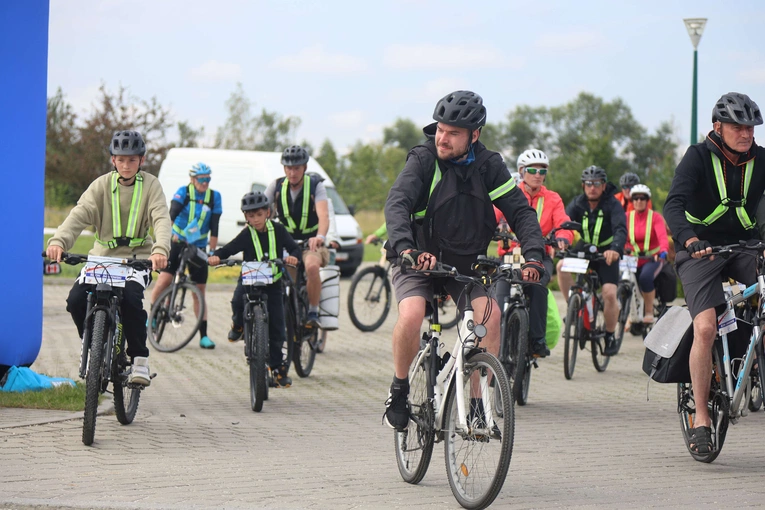 Rowerowa Pielgrzymka Tarnowska w drodze