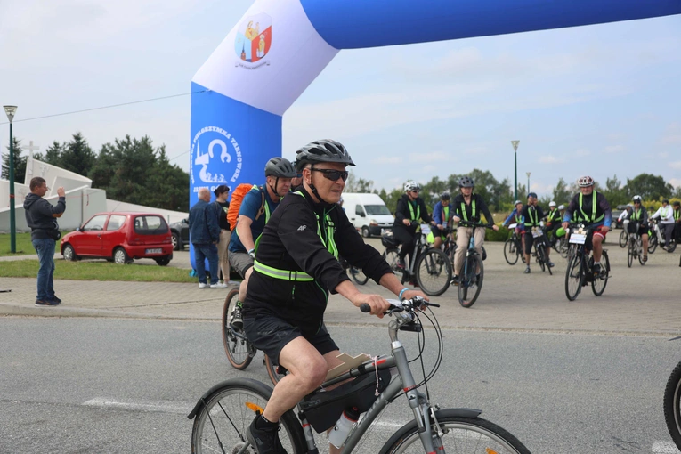 Rowerowa Pielgrzymka Tarnowska w drodze