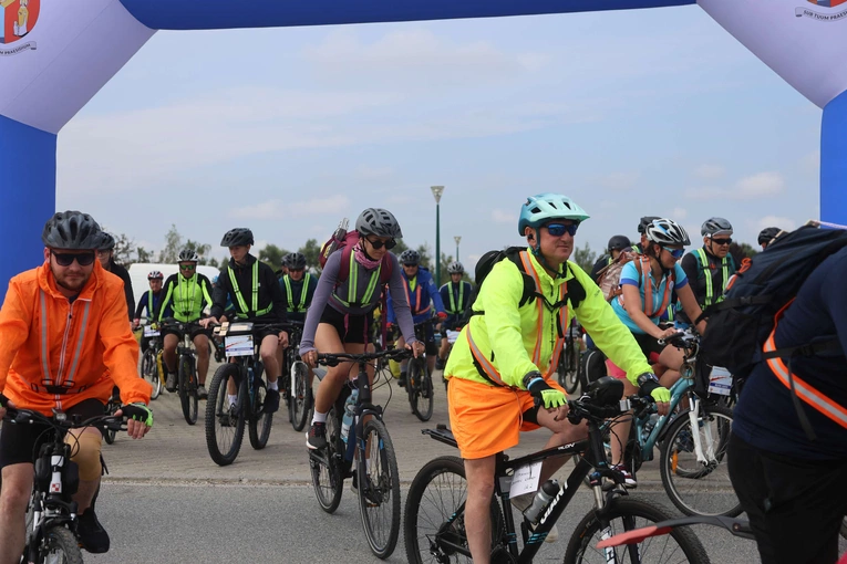 Rowerowa Pielgrzymka Tarnowska w drodze