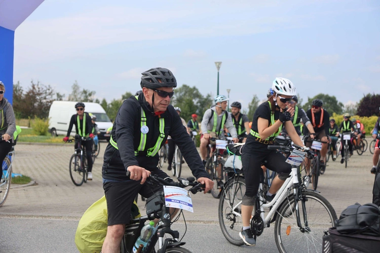 Rowerowa Pielgrzymka Tarnowska w drodze