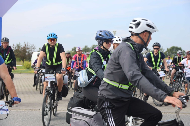 Rowerowa Pielgrzymka Tarnowska w drodze