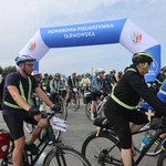 Rowerowa Pielgrzymka Tarnowska w drodze