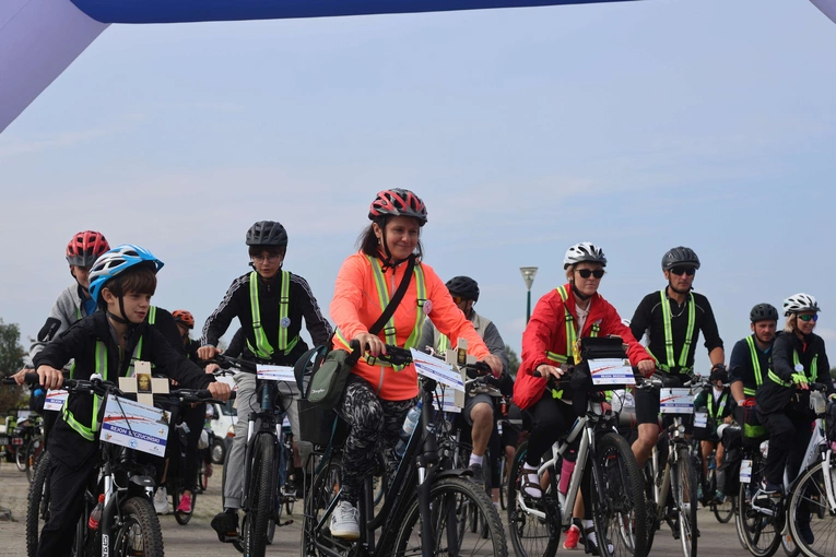 Rowerowa Pielgrzymka Tarnowska w drodze