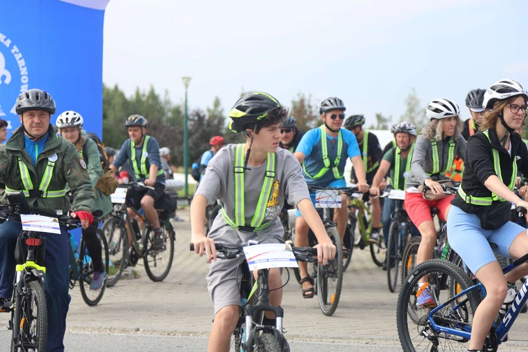 Rowerowa Pielgrzymka Tarnowska w drodze