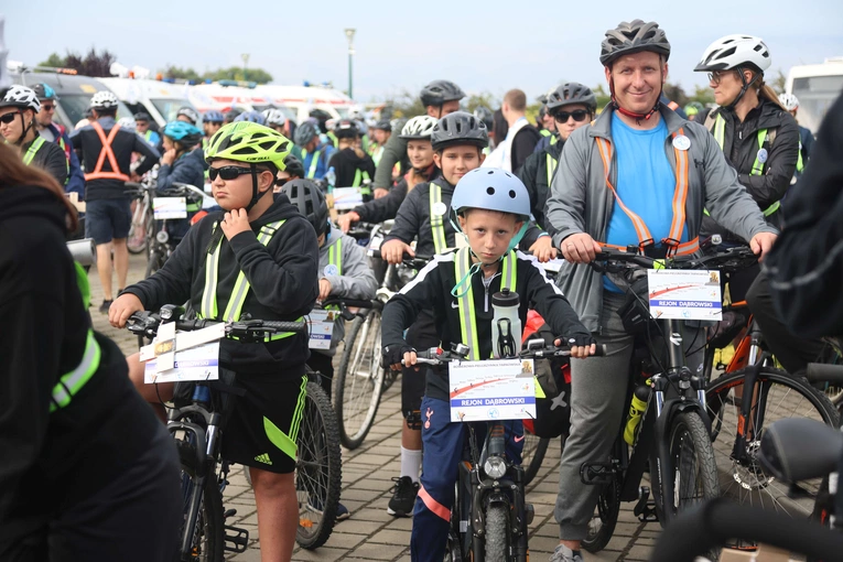 Rowerowa Pielgrzymka Tarnowska w drodze