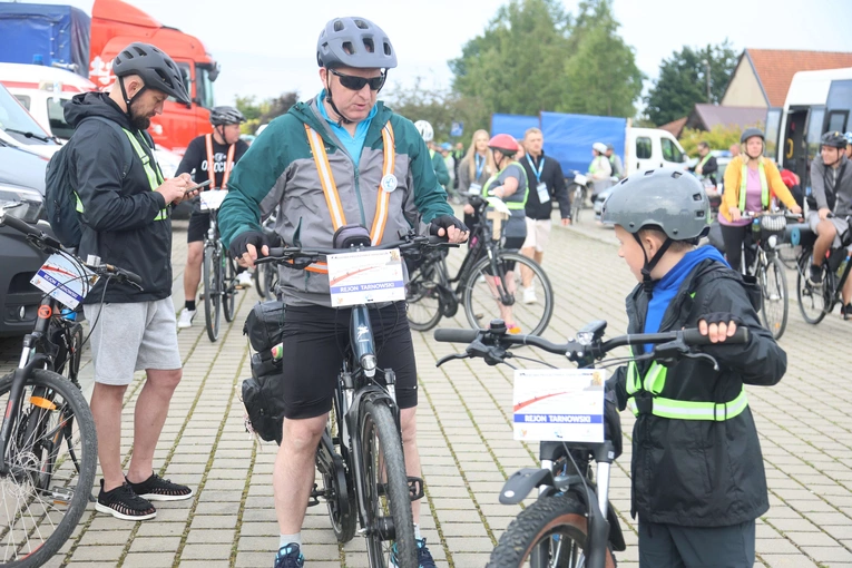 Rowerowa Pielgrzymka Tarnowska w drodze