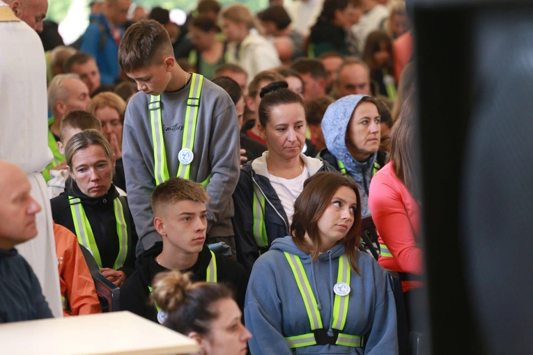 Rowerowa Pielgrzymka Tarnowska w drodze