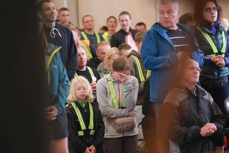 Rowerowa Pielgrzymka Tarnowska w drodze