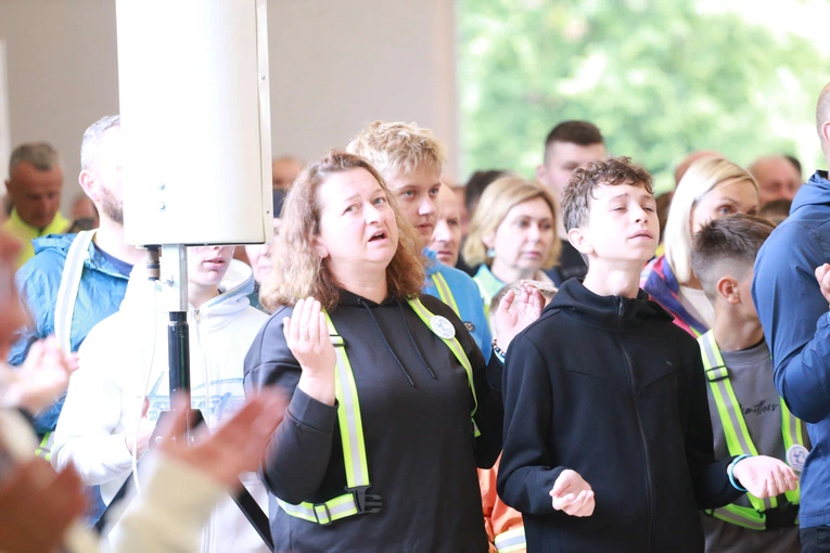 Rowerowa Pielgrzymka Tarnowska w drodze