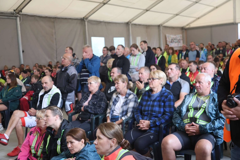 Rowerowa Pielgrzymka Tarnowska w drodze