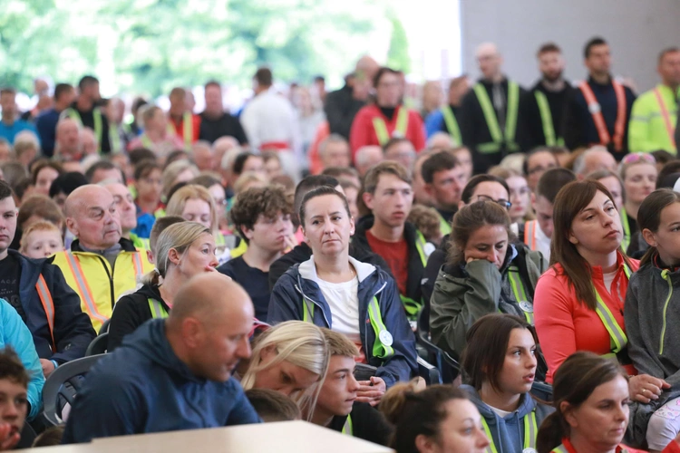 Rowerowa Pielgrzymka Tarnowska w drodze