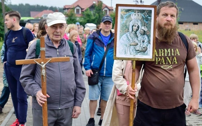 Pielgrzymka piesza z Olsztyna do Gietrzwałdu