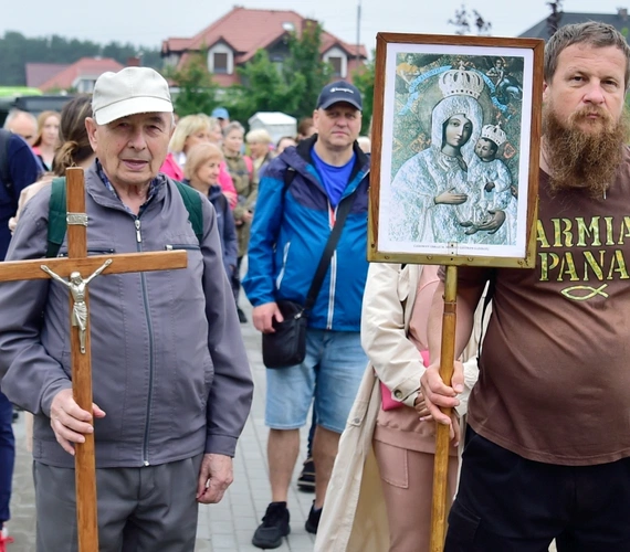 Pielgrzymka piesza z Olsztyna do Gietrzwałdu