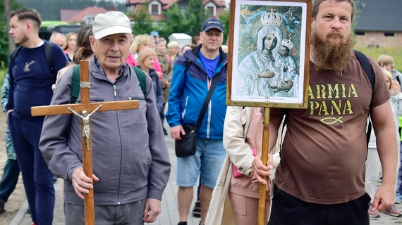 Pielgrzymka piesza z Olsztyna do Gietrzwałdu