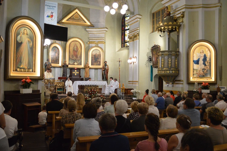 Msza św. w intencji pielgrzymów w Jastrzębiu-Zdroju