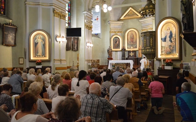 Msza św. w intencji pielgrzymów w Jastrzębiu-Zdroju