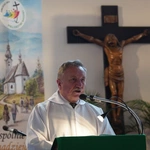 Gać. Wprowadzenie relikwii św. Maksymiliana Marii Kolbego 