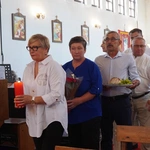 Gać. Wprowadzenie relikwii św. Maksymiliana Marii Kolbego 