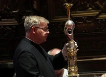 Błogosławiony Czesław Odrowąż w katedrze wrocławskiej