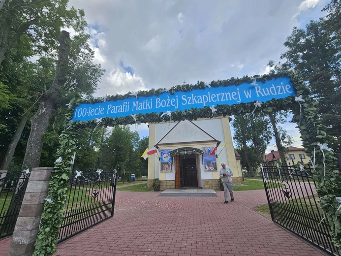 100-lecie parafii w Rudzie