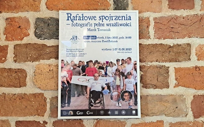 Na plakacie umieszczono zdjęcie z Olimpiady Osób z Niepełnosprawnościami.