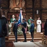 Eucharystii towarzyszyły poczty sztandarowe.