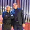 Jarosław Bester  i Jan Bokszczanin  podczas koncertu w TDK. 
