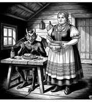 O diable w Mokrym...