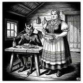 O diable w Mokrym...