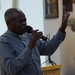 O. John Bashobora w parafii pw. Świętej Rodziny we Wrocławiu