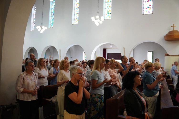 O. John Bashobora w parafii pw. Świętej Rodziny we Wrocławiu